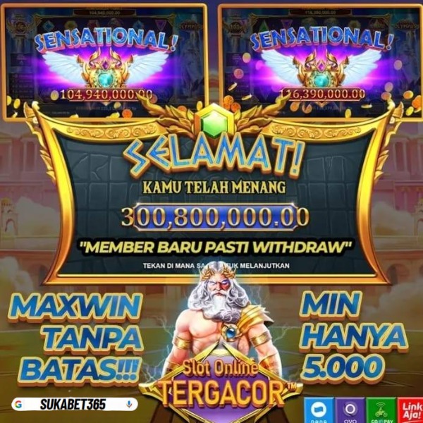 SUKABET365: Daftar Slot Gacor Olympus 2025 Terbaik dan Terpercaya